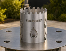 Lade das Bild in den Galerie-Viewer, WOK-Aufsatz Edelstahl FireDesire