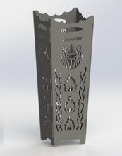 Lade das Bild in den Galerie-Viewer, Personalisierter Feuerkorb FireFighter 80cm