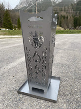 Lade das Bild in den Galerie-Viewer, Personalisierter Feuerkorb FireFighter 80cm