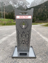 Lade das Bild in den Galerie-Viewer, Personalisierter Feuerkorb FireFighter 80cm