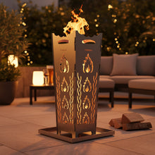 Lade das Bild in den Galerie-Viewer, Feuerkorb FireDesire Grill Pro 80cm inkl. Ascheschale
