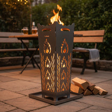 Lade das Bild in den Galerie-Viewer, Feuerkorb FireDesire Heavy 80cm inkl. Ascheschale
