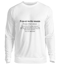 Lade das Bild in den Galerie-Viewer, Feuerwehr Nomen - Sweatshirt