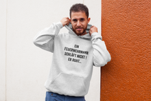Lade das Bild in den Galerie-Viewer, Ein Feuerwehrmann schläft nicht - Hoodie