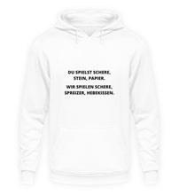 Lade das Bild in den Galerie-Viewer, Schere, Stein, Papier - Hoodie