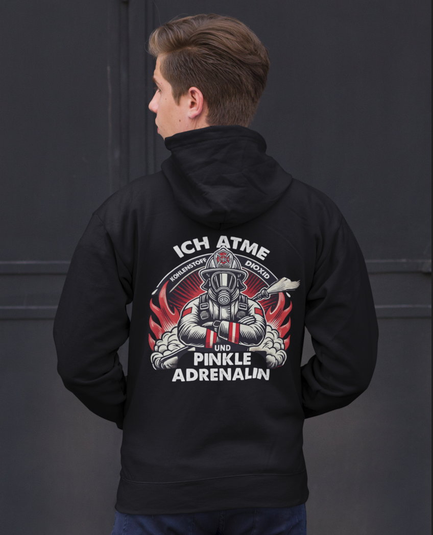 In the Beginning Was Fire - Zip Hoodie