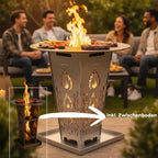 Feuerkorb FireDesire Grill Pro + Ø60cm Grillplatte + Ascheschale