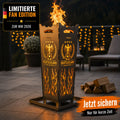 Feuerkorb Fußball-WM-2026 inkl. Ascheschale *Limitiert*