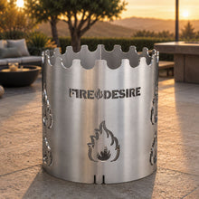 Lade das Bild in den Galerie-Viewer, WOK-Aufsatz Edelstahl FireDesire
