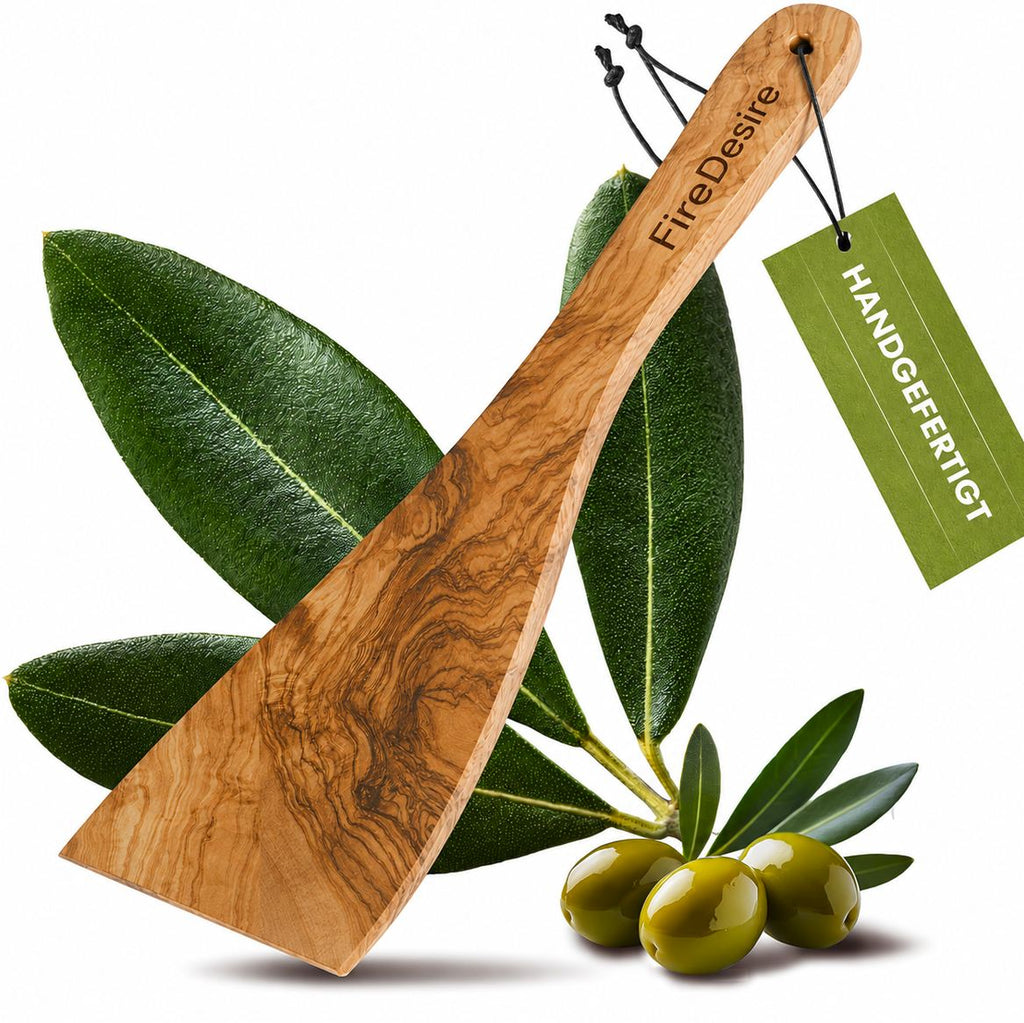 Holzschaber/Pfannenwender aus Olivenholz