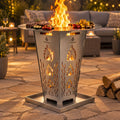 Feuerkorb FireDesire Grill Pro + Ø60cm Grillplatte + Ascheschale