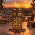 Personalized Fire Pit FireDesire 80cm including Ash Pan