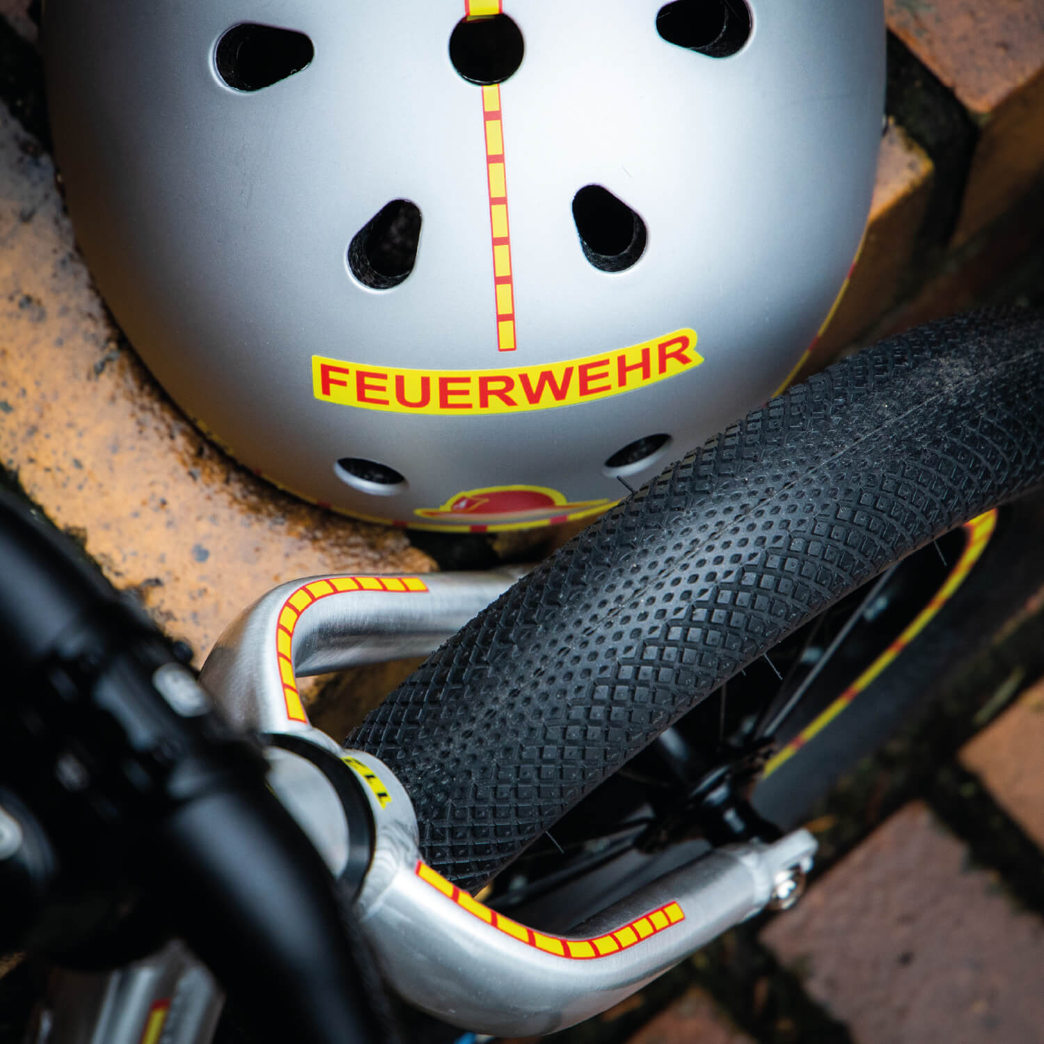 Kinder Feuerwehraufkleber-Set