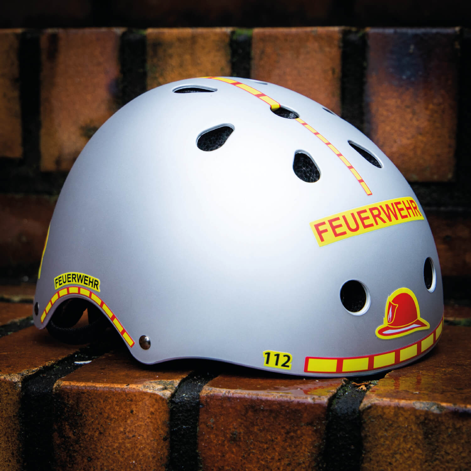 Kinder Feuerwehraufkleber-Set