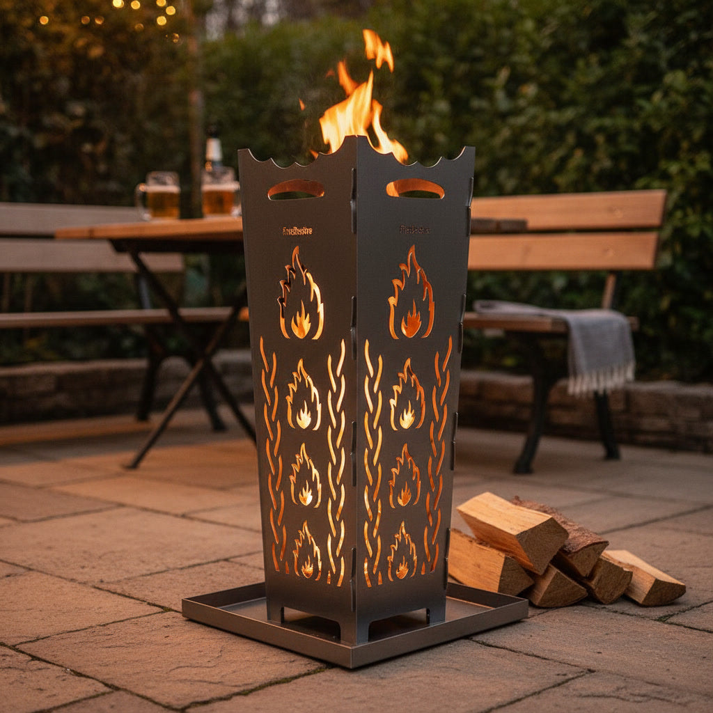Feuerkorb FireDesire Heavy 80cm inkl. Ascheschale