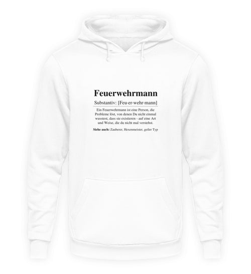 Firefighter Noun - Hoodie