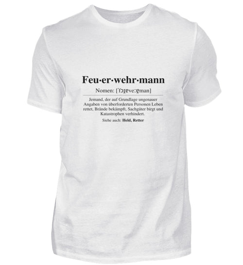 Feuerwehr Nomen - T-Shirt