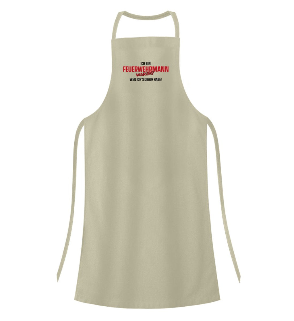 Ich bin ein Feuerwehrmann  - Hochwertige Grillschürze