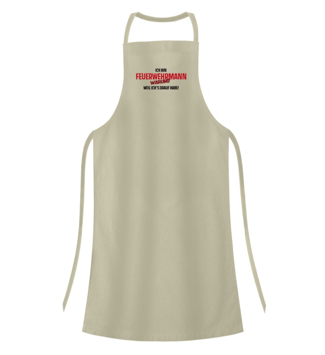 Ich bin ein Feuerwehrmann  - Hochwertige Grillschürze