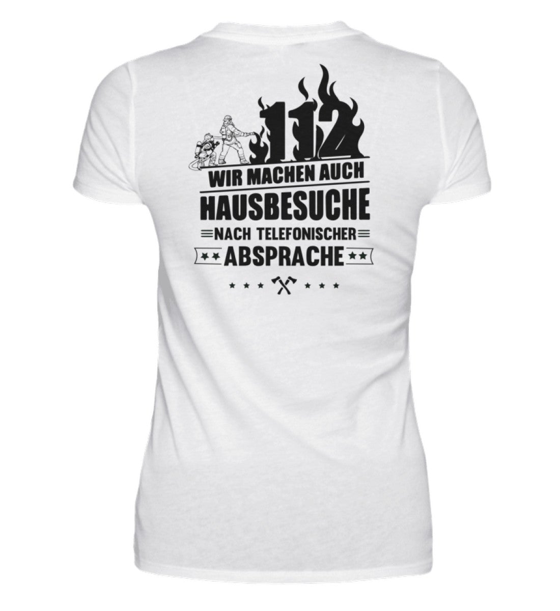 Hausbesuche Back - Frauen T-Shirt