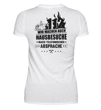 Lade das Bild in den Galerie-Viewer, Hausbesuche Back - Frauen T-Shirt
