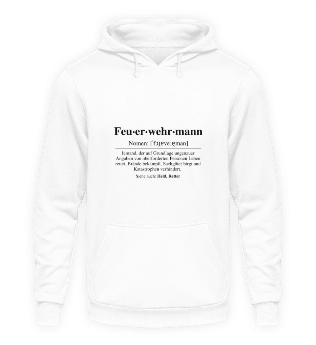 Feuerwehr Nomen - Hoodie