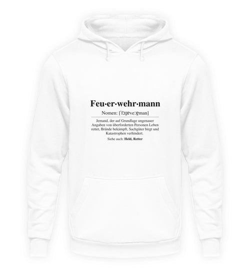 Fire Department Noun - Hoodie
