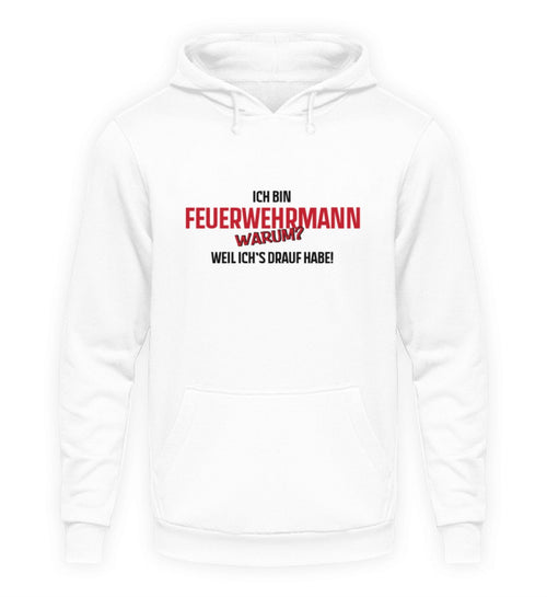 Ich bin ein Feuerwehrmann - Hoodie