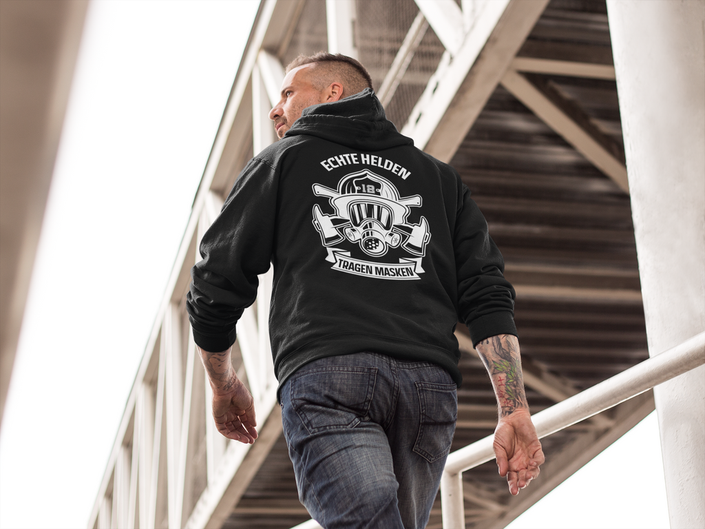 Echte Helden Back - Hoodie