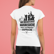 Lade das Bild in den Galerie-Viewer, Hausbesuche Back - Frauen T-Shirt
