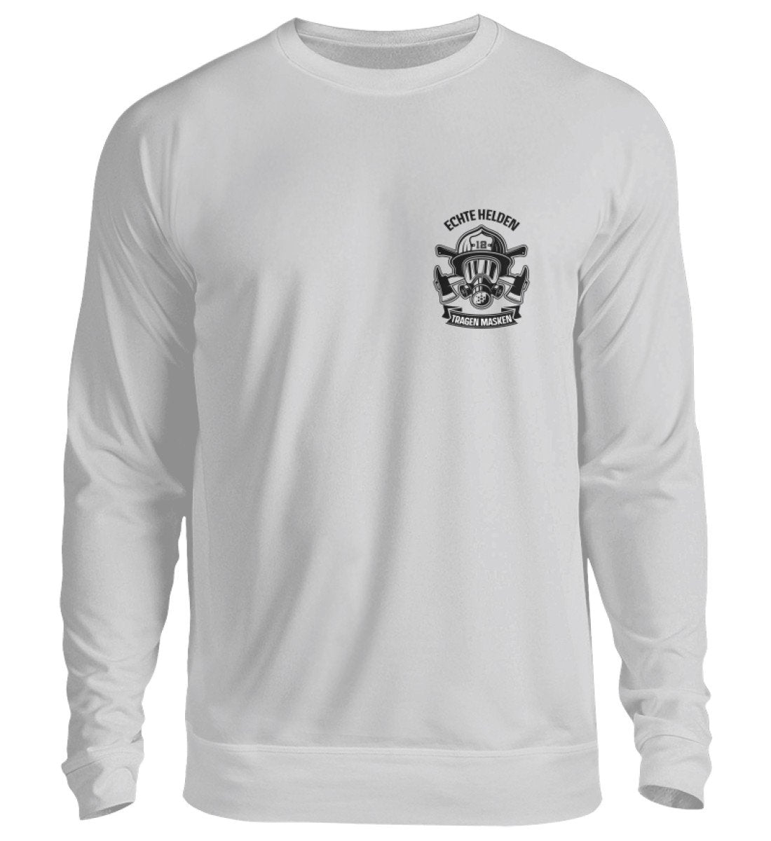 Real Heroes Wear Masks - Sweatshirt