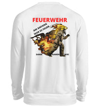 Lade das Bild in den Galerie-Viewer, Dann kamen wir - Back Sweatshirt
