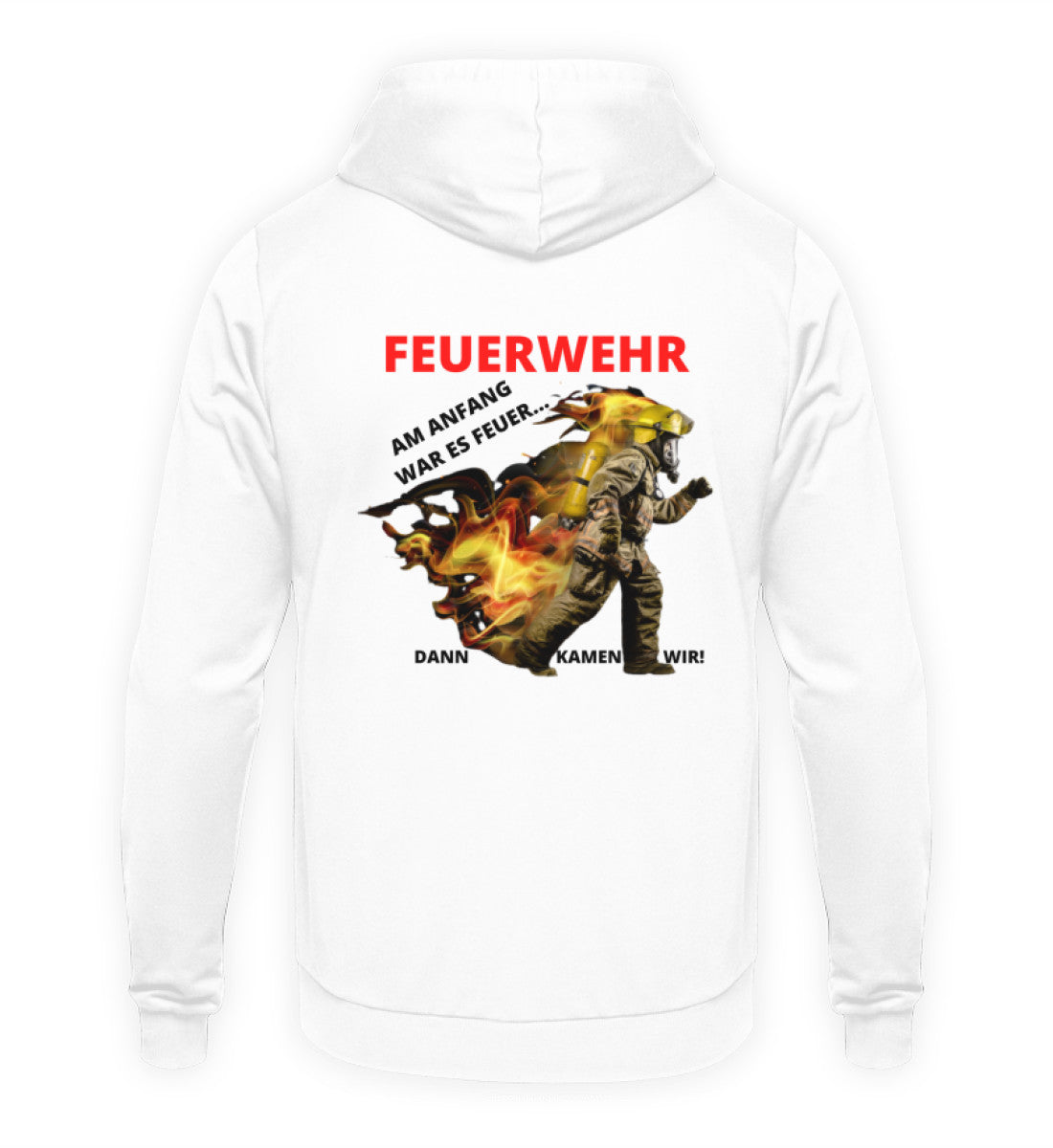 Dann kamen wir - Back Hoodie