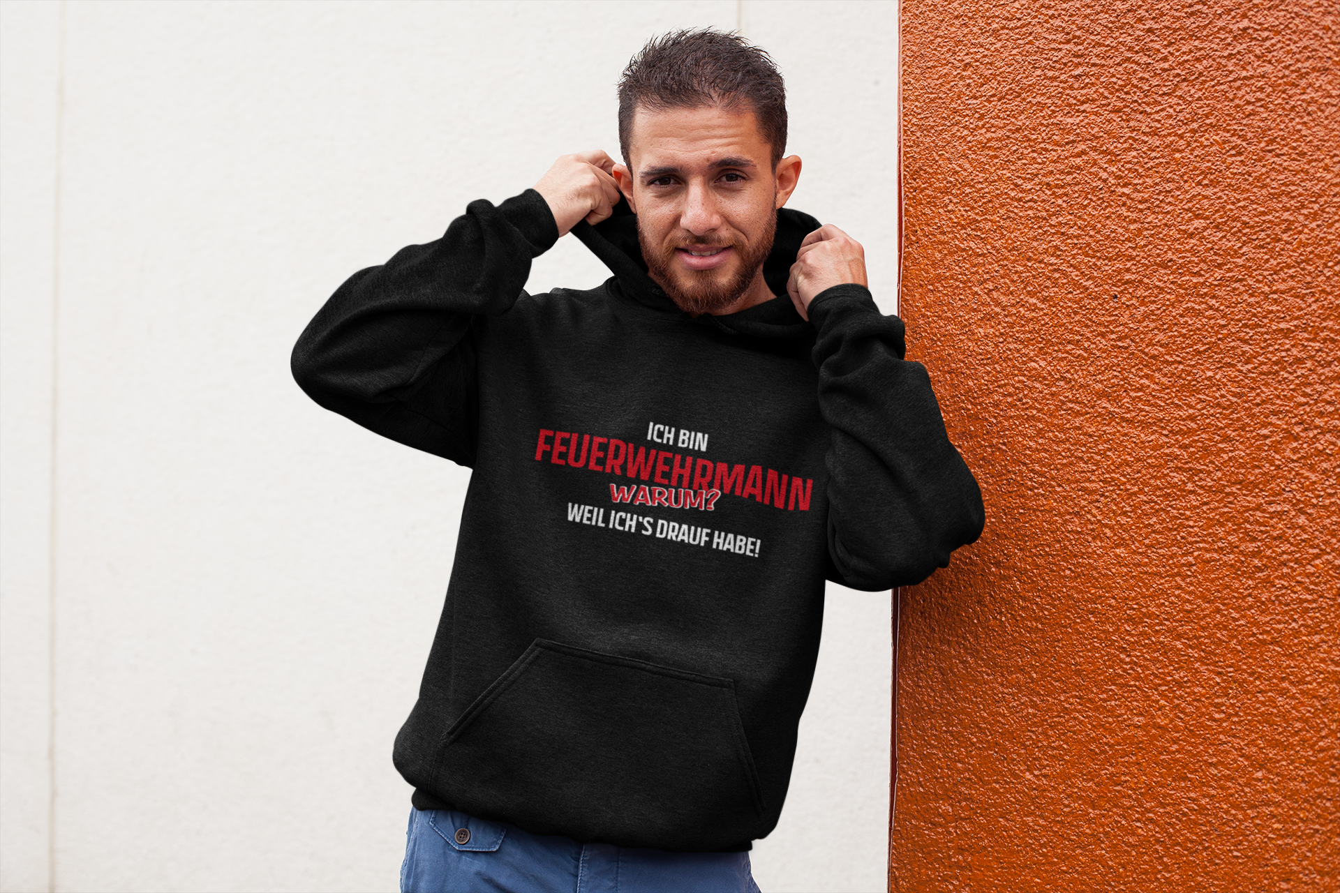 Ich bin ein Feuerwehrmann - Hoodie