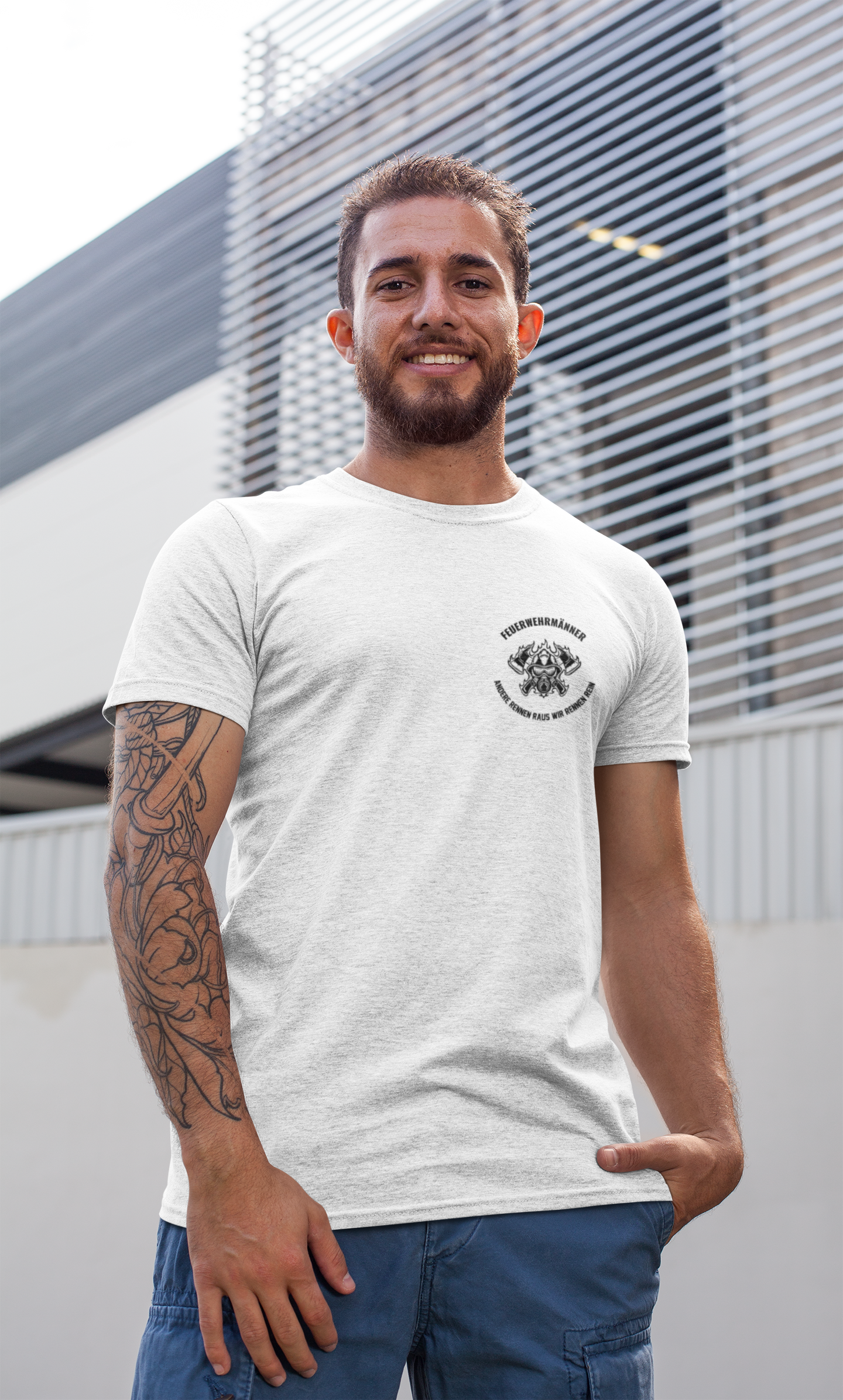 Andere rennen raus - T-Shirt