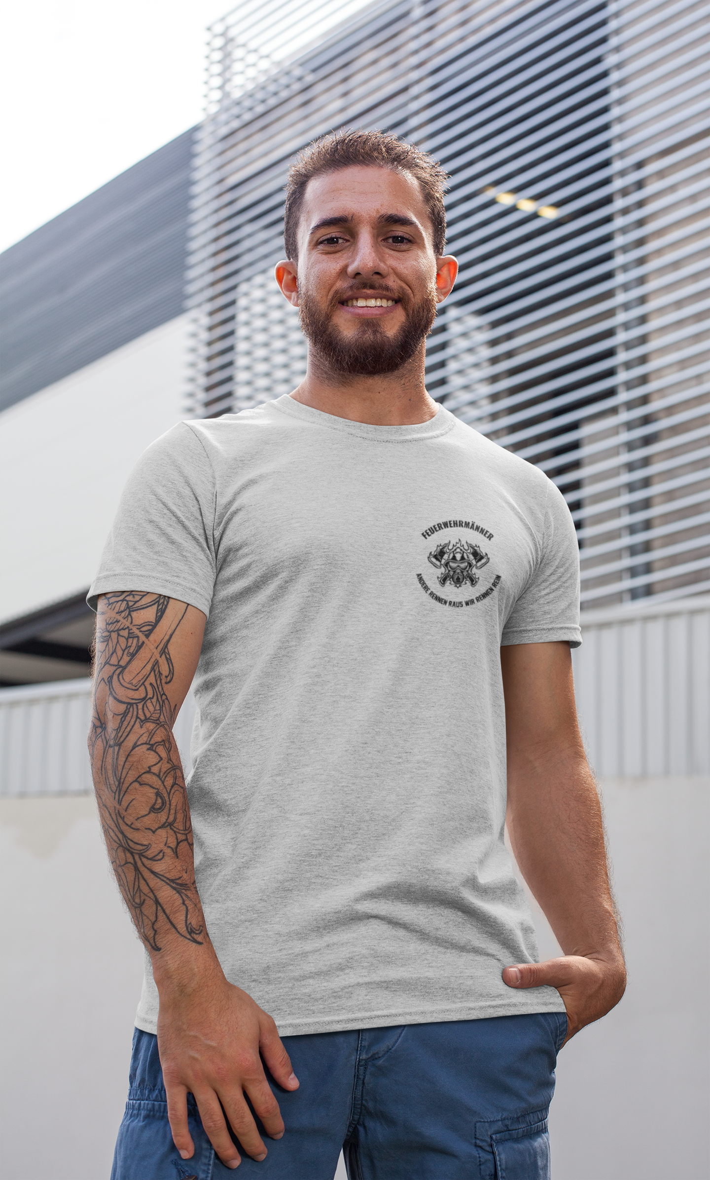 Andere rennen raus - T-Shirt