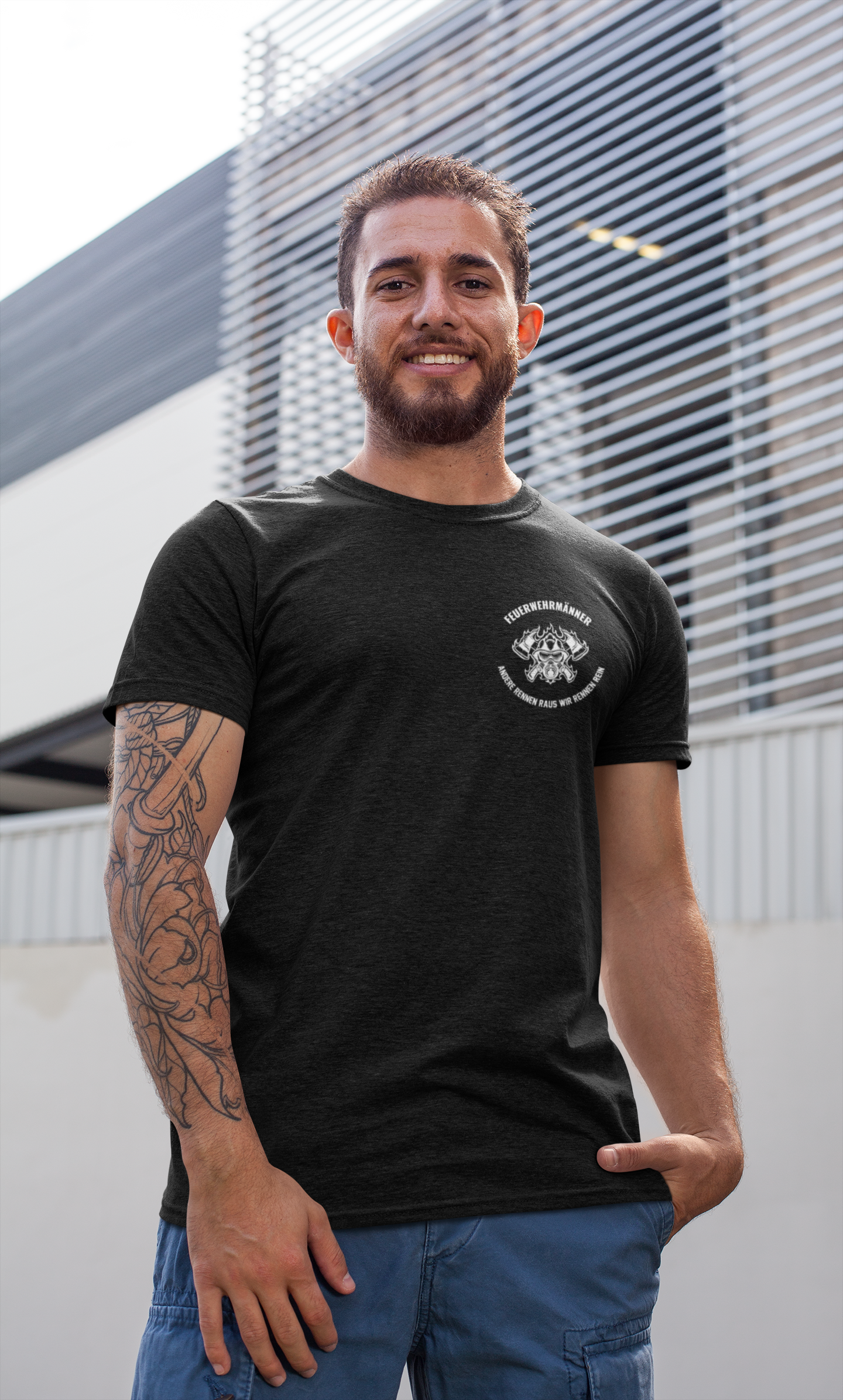 Andere rennen raus - T-Shirt