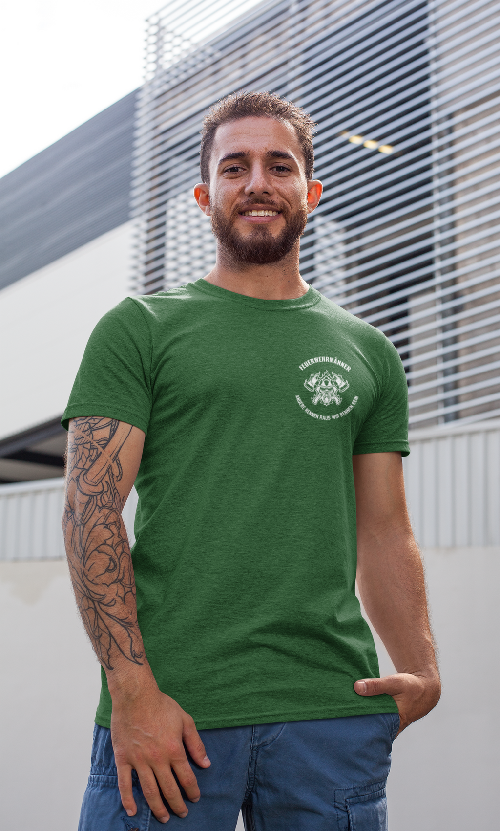 Andere rennen raus - T-Shirt