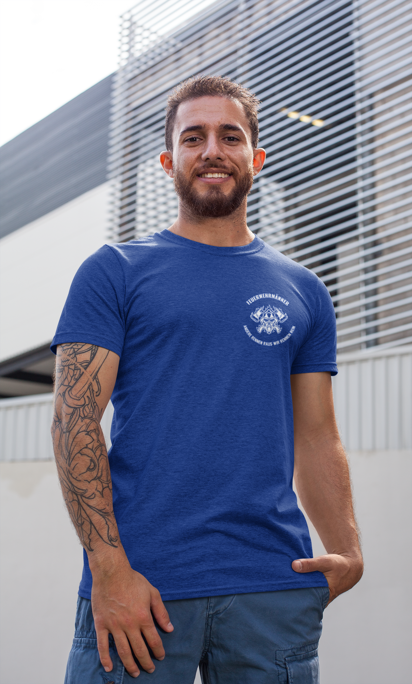 Andere rennen raus - T-Shirt