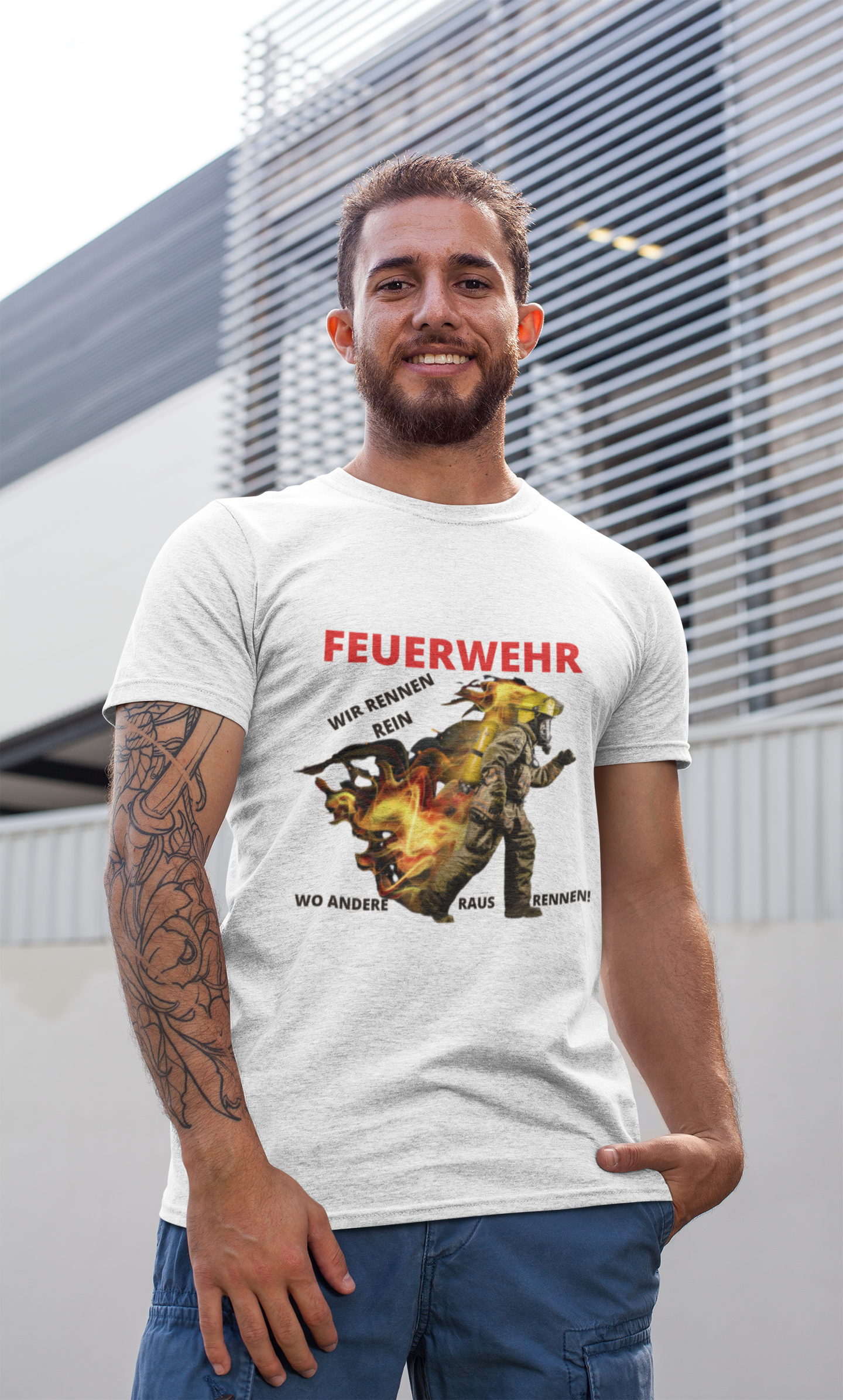 Andere rennen raus - T-Shirt