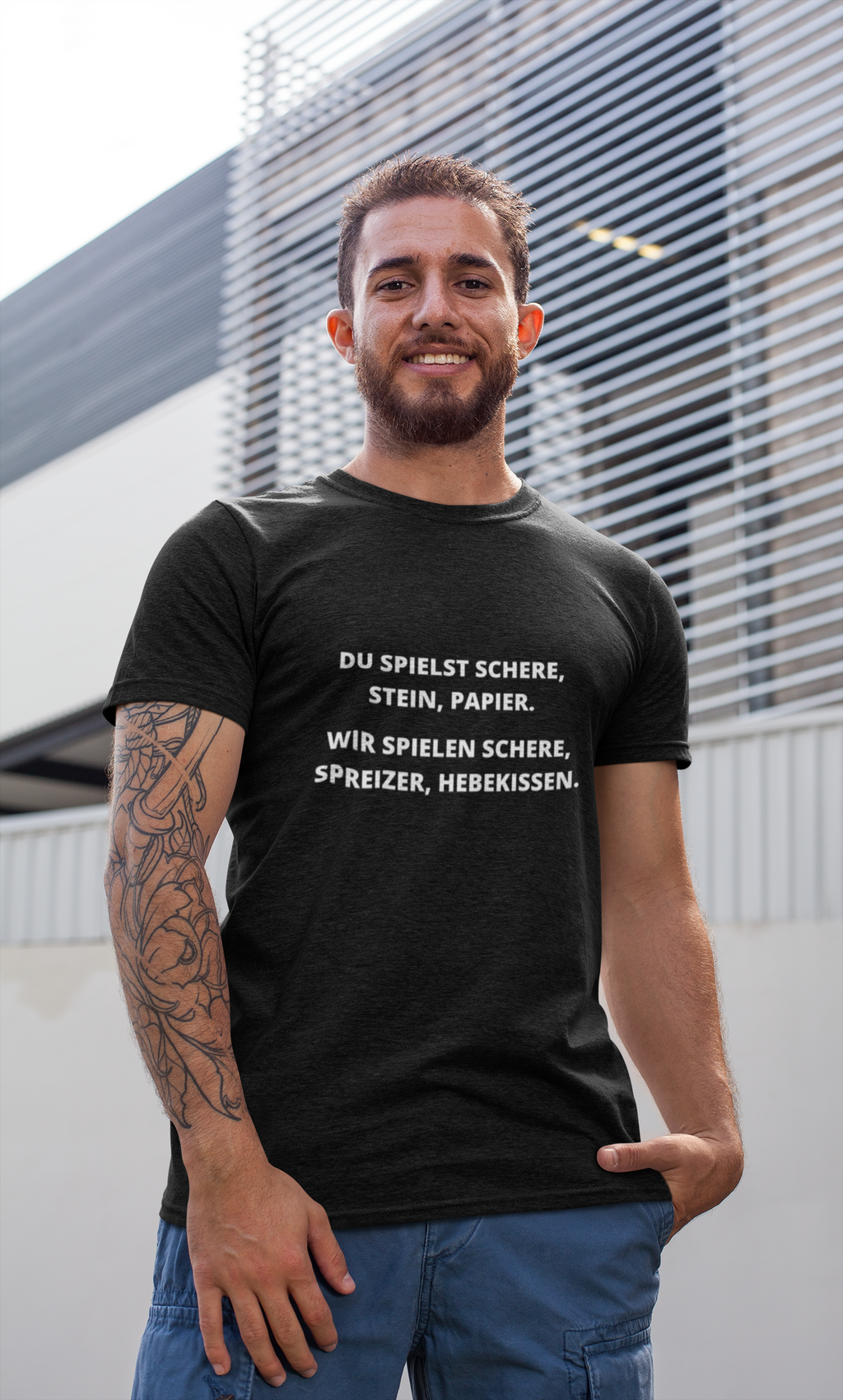 Schere, Stein, Papier - T-Shirt