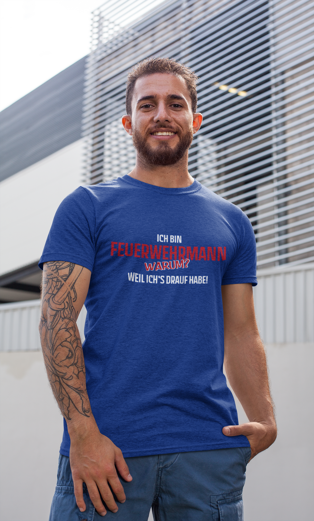 Ich bin ein Feuerwehrmann - T-Shirt