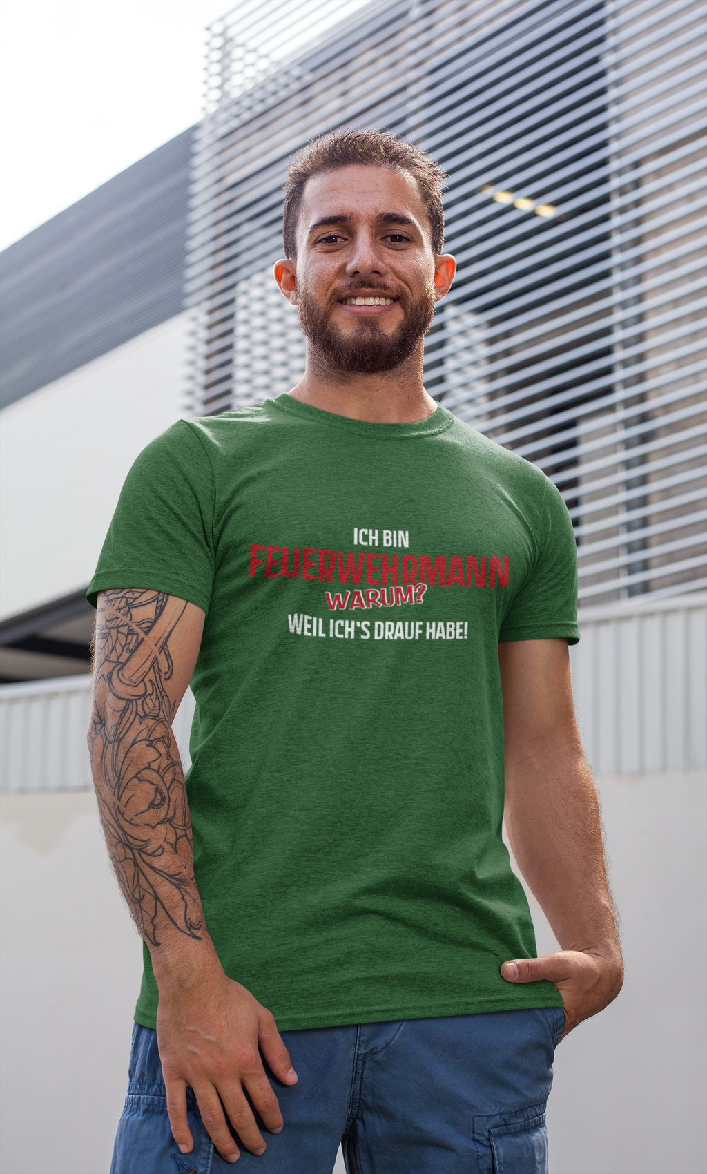 Ich bin ein Feuerwehrmann - T-Shirt