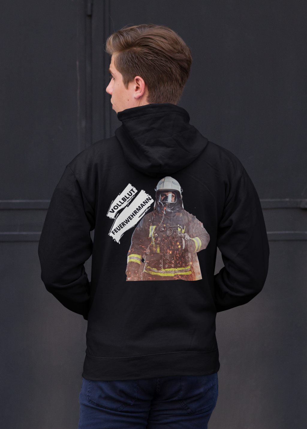 Vollblut Back - Hoodie
