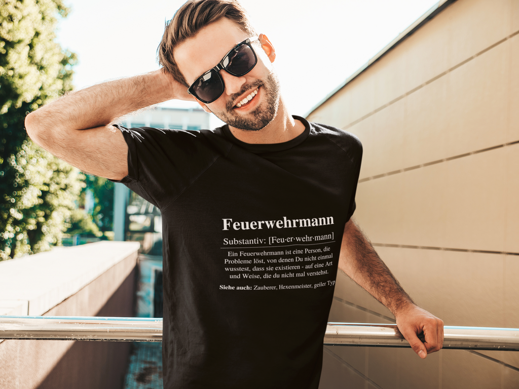 Feuerwehrmann Substantiv - T-Shirt