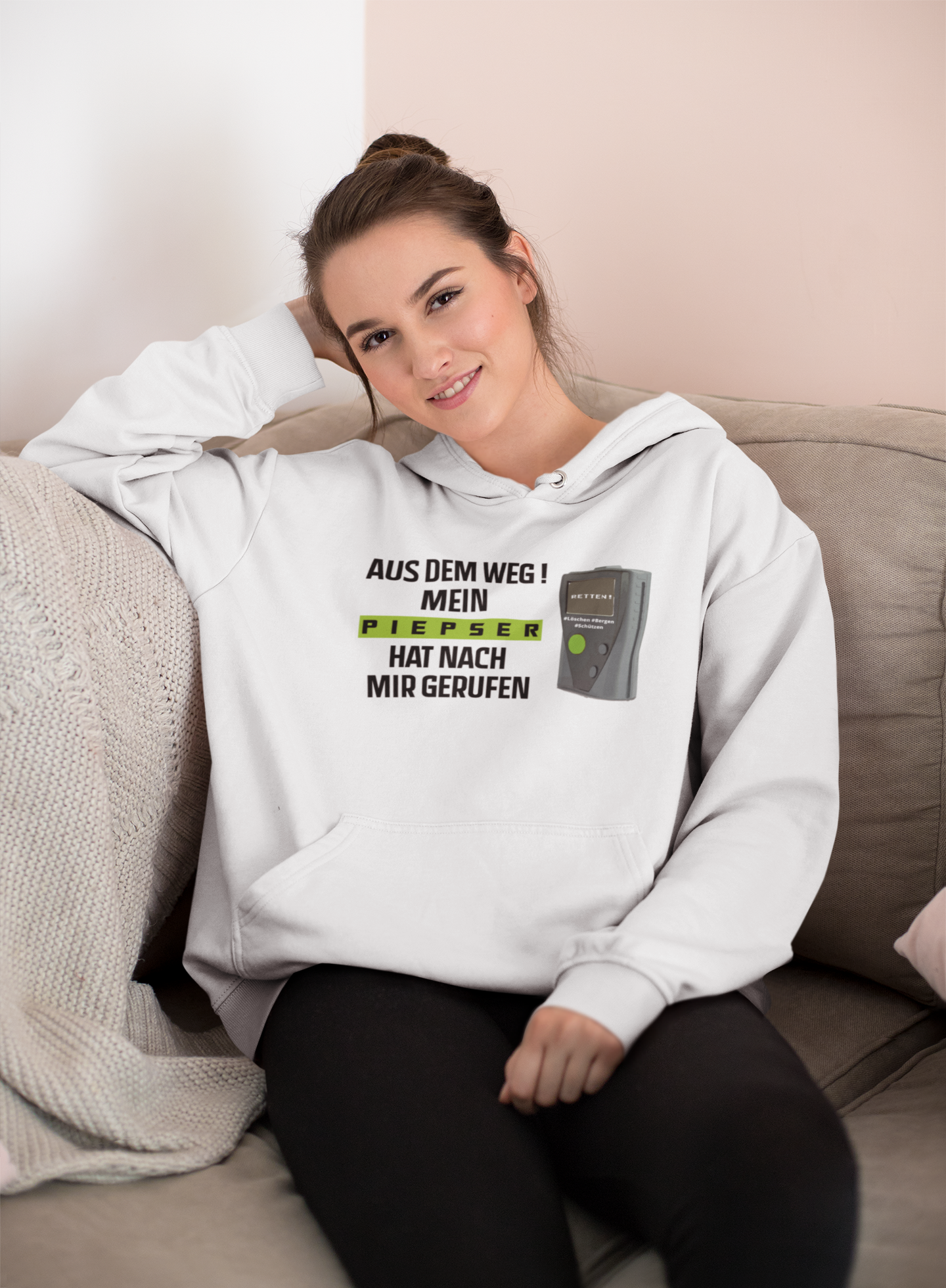 Mein Piepser - Hoodie