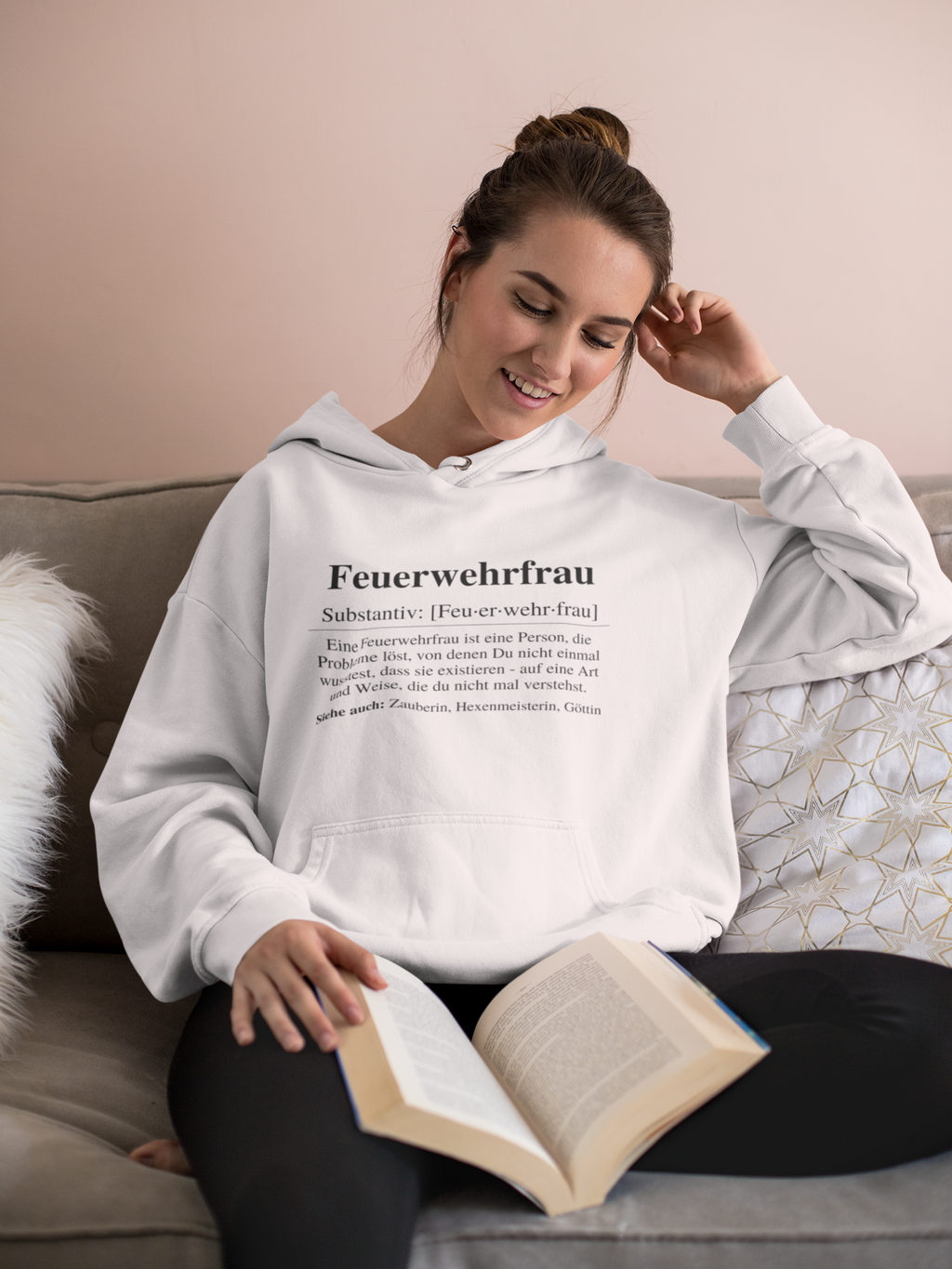 Feuerwehrfrau Substantiv - Hoodie