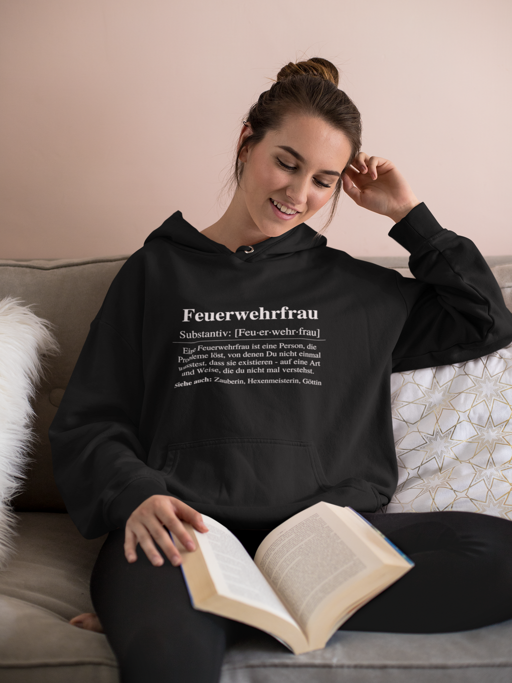 Feuerwehrfrau Substantiv - Hoodie