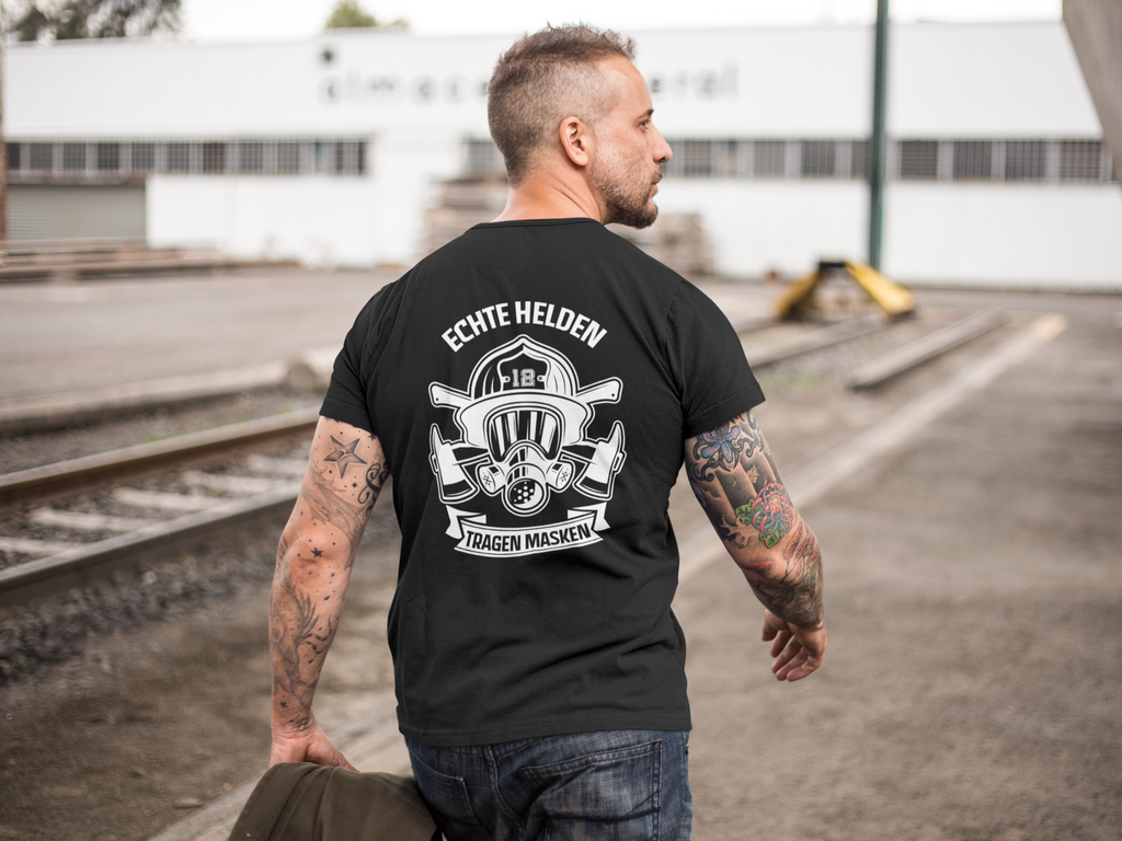 Echte Helden Back - T-Shirt