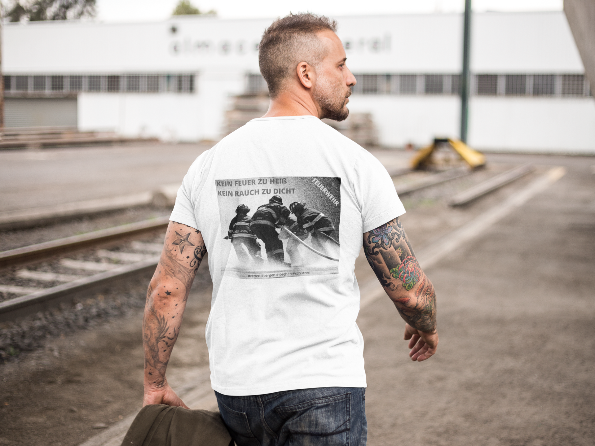 Kein Feuer zu heiß back - T-Shirt